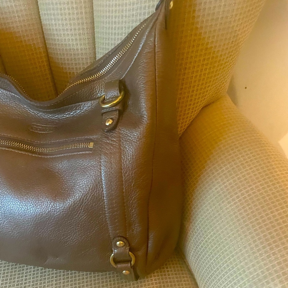 Coach-F17566-Alex Daria pebbled leather tote - Picture 3 of 8